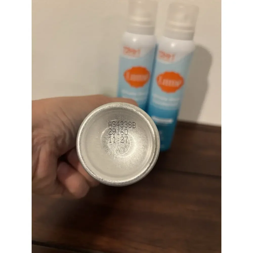 3 Cans Lume Whole Body Invisible Spray Deodorant - Unscented 3.6oz